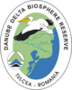 Official logo of the Danube Delta Biosphere Reserve Authority - national park in Romania