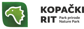 Official logo of the Kopački Rit national park in Croatia